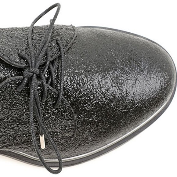 Jimmy Choo Black Oxford Shoes - Picture 5 of 6